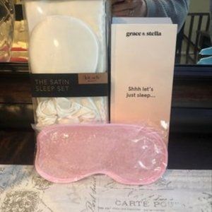 3 Piece Night Set and Cooling Eye Mask